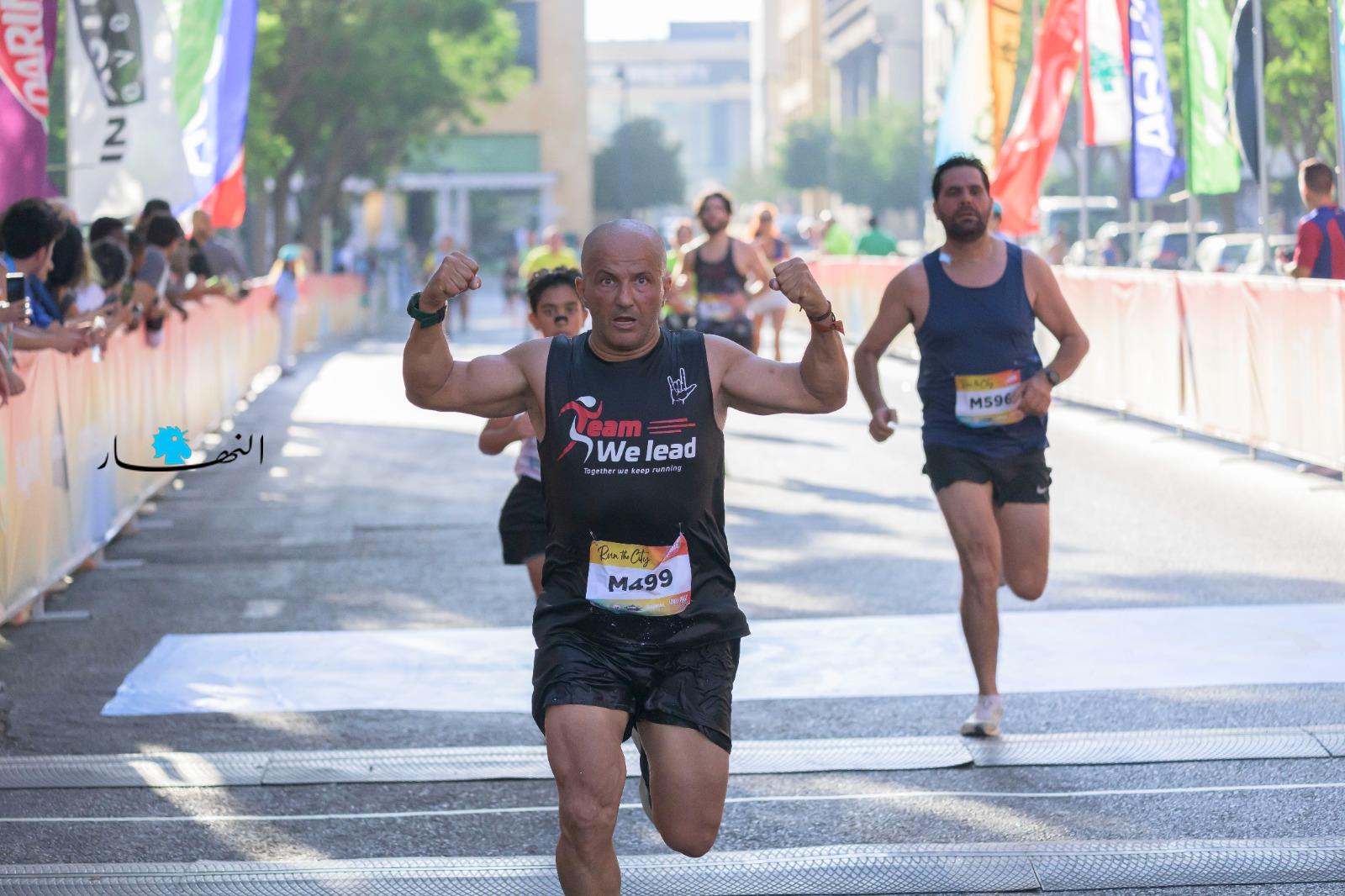 بالصور- بيروت تنبض بسباق الماراثون 10 كيلومتر 